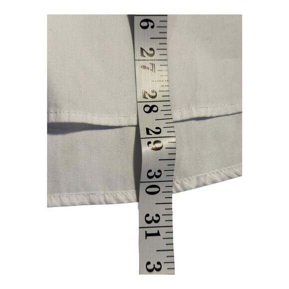 NEW Madewell Women’s’s XL Eyelet White Relaxed Button-Up‎ Shirt NWT - Picture 8 of 9